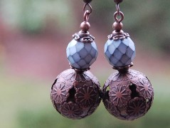 Zelené secesní slzičky