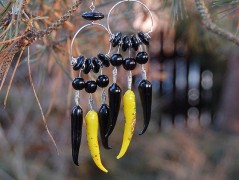 Zelené secesní slzičky