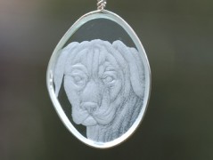 Zelené secesní slzičky