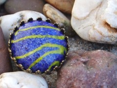 Zelené secesní slzičky