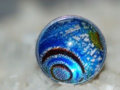 Zelené secesní slzičky