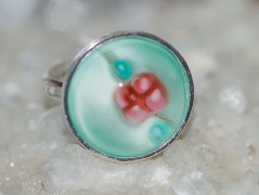 Zelené secesní slzičky