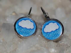 Zelené secesní slzičky