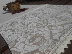 Brož z organzy fialová SLEVA z 69,-