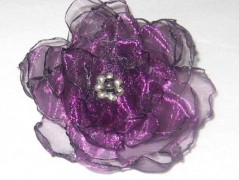 Čelenka hnědo růžová