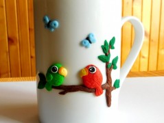 Lžička s autobusem.