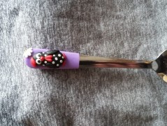 Lžička s autobusem.