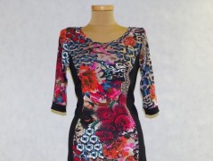 Dlouhá dílová sukně proužky