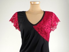 Dlouhá dílová sukně proužky