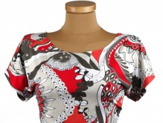 Dlouhá dílová sukně proužky