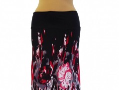 Dlouhá dílová sukně proužky