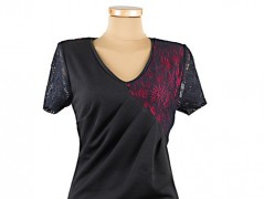 Dlouhá dílová sukně proužky