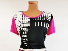 Dlouhá dílová sukně proužky