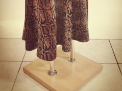 Dlouhá dílová sukně proužky