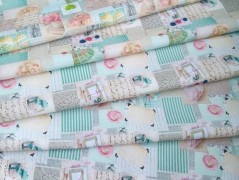 Gumička do vlasů ornamenty 2