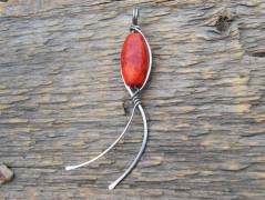 H jako Hana..přívěsek z chir. oceli