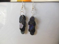 Náušnice houkání z lesa