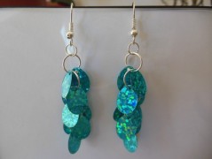 Náušnice houkání z lesa