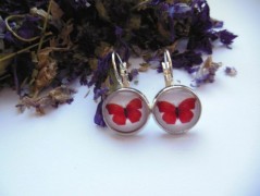 Náušnice houkání z lesa