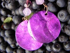 Náušnice houkání z lesa