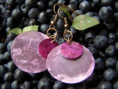 Náušnice houkání z lesa