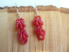 Náušnice houkání z lesa