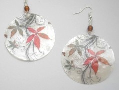 Náušnice houkání z lesa