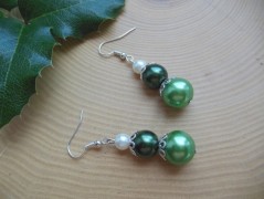 Náušnice houkání z lesa