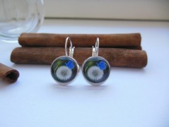 Náušnice houkání z lesa