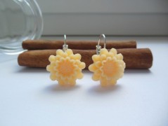 Náušnice houkání z lesa