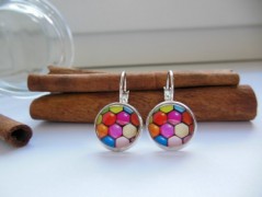 Náušnice houkání z lesa