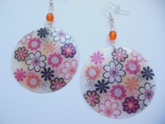 Náušnice houkání z lesa