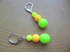 Náušnice houkání z lesa