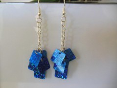 Náušnice houkání z lesa