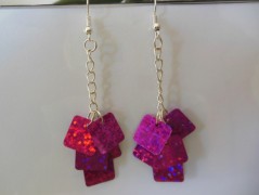 Náušnice houkání z lesa