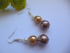 Náušnice houkání z lesa