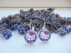 Náušnice houkání z lesa