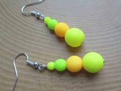 Náušnice houkání z lesa