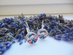 Náušnice houkání z lesa