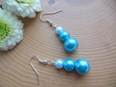 Náušnice houkání z lesa