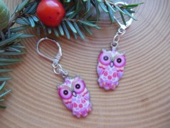 Náušnice houkání z lesa