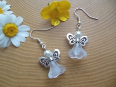 Náušnice houkání z lesa