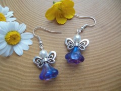 Náušnice houkání z lesa