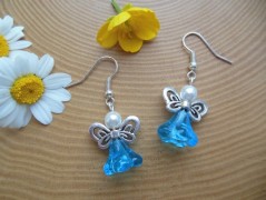 Náušnice houkání z lesa