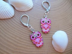 Náušnice houkání z lesa