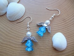 Náušnice houkání z lesa