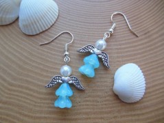 Náušnice houkání z lesa