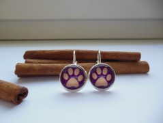 Náušnice houkání z lesa