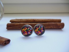 Náušnice houkání z lesa