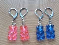 Náušnice houkání z lesa